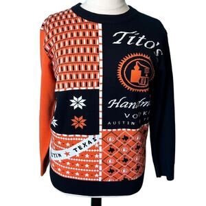 Titos Vodka Ugly Christmas Sweater Austin Texas